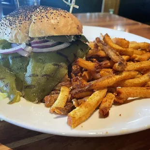 Green Chile Burger