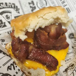 Bacon, Egg and Cheese Biscuit