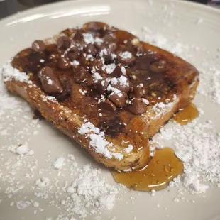 Chocolate Chip stuffed French toast