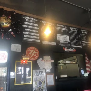 Register Counter Menu and Owner