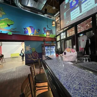a view of the bar