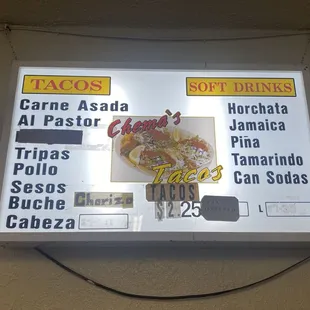 Menu February 2025