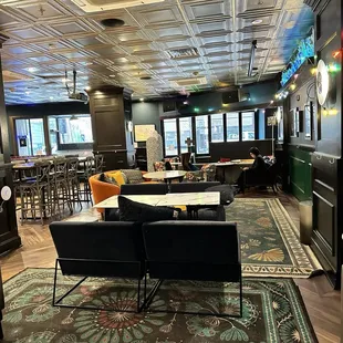 interior, sushi and sashimi