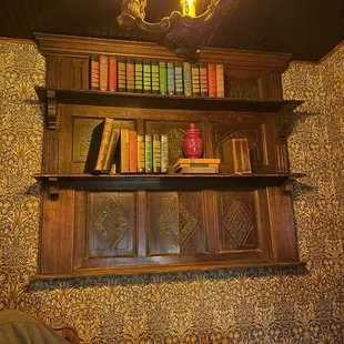 Old bookshelf