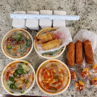 $26.50 snack meal for 3 or 4