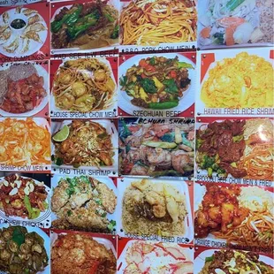 Nice menu selection