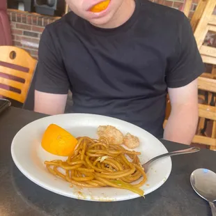 Oranges and Lo Mein