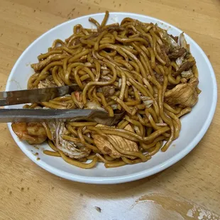 Combo lo mein