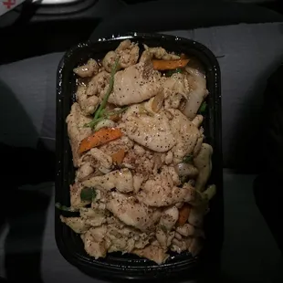 Black pepper chicken