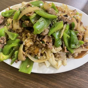 Black Bean Sauce Beef Chow Fun