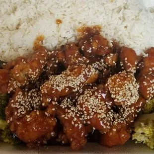 Sesame chicken