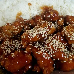 Sesame chicken