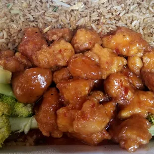 Orange chicken