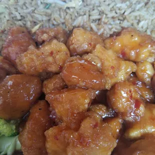 Orange chicken