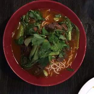 Spicy Beef Noodle Soup