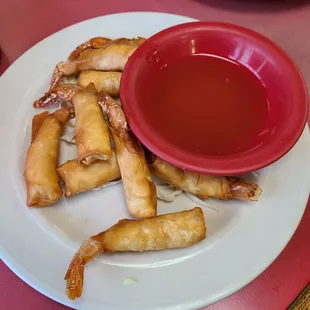 #7B Fried Shrimp Rolls