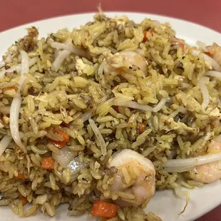 Shrimp fried rice