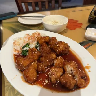 Sesame chicken