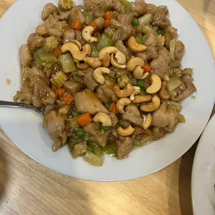 Cashew chicken