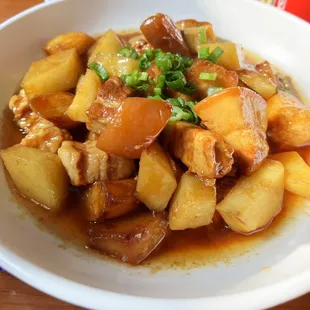 Braised Pork Spicy Tofu