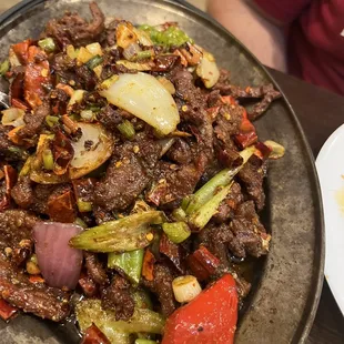 Beef with Cumin in Xinjiang Style