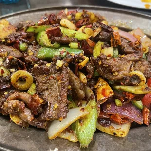 Beef with Cumin in Xinjiang Style
