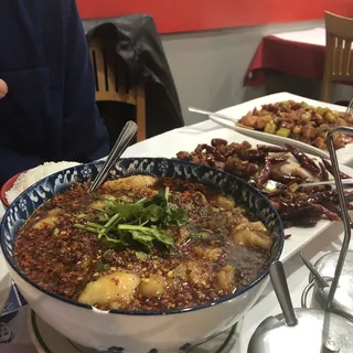 Boiled Fish Sichuan Style