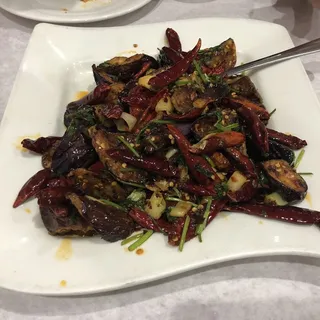 Crispy eggplant