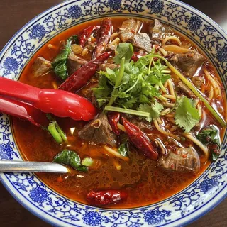 Sichuan Beef Noodle Soup