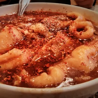 Fish in Chili Oil and Bean Sprouts