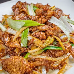 Stir Fried Beef with Onion