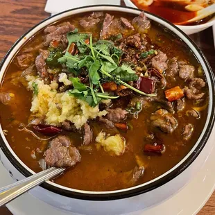 Szechuan Boiled Beef