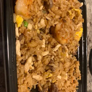 Omg the fried rice is amazing every time
