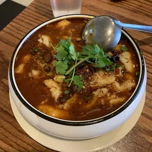 Spicy seafood stew (can't remember the name)