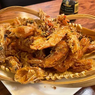 S9. Salt & Pepper Prawn Shrimp椒盐大虾