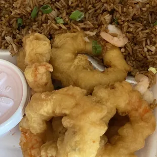 Follow me @kriseat2 on Instagram for more pictures 15. Chinese Fried Shrimp Combo Plate