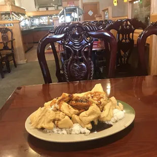 Sauteed Fried Tofu Broccoli