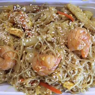 Singapore chow mei fun