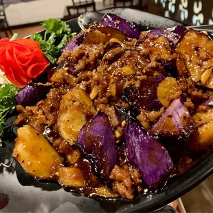 Eggplant w/ Beef