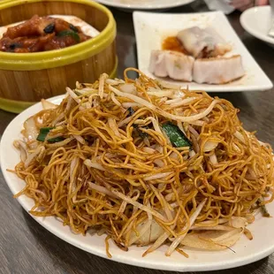 Egg Noodle with Soy Sauce