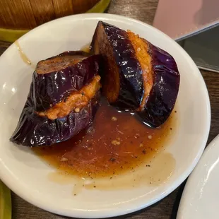 Stuffed eggplant
