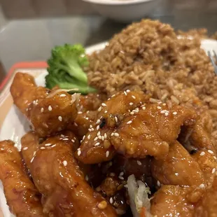 Sesame chicken