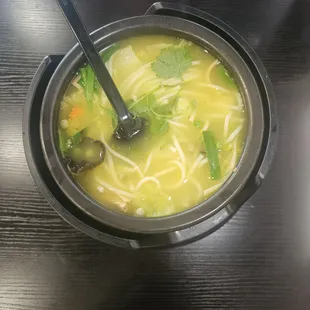 Pepper Chicken Soup