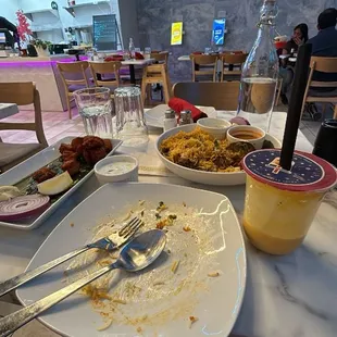 This was after I'm done eating. Still so much food!