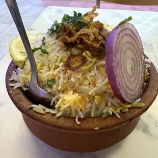 Veg and Paneer Biryani