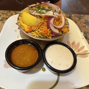 Vegetable biriyani