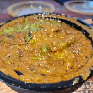Chettinadu Kalan Thengai Pattani Curry