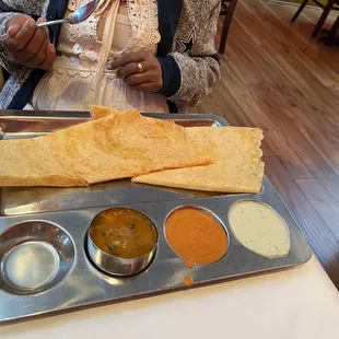Cheese Dosa