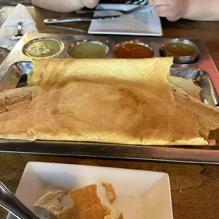Chicken Tikka Dosa