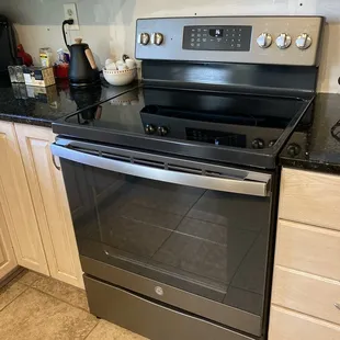 New stove delivery Mar 2021!